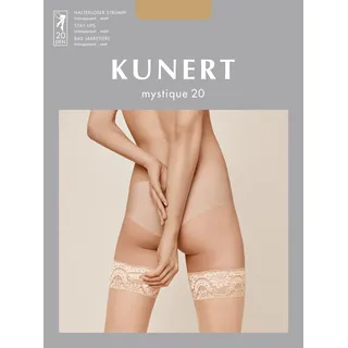 Kunert Mystique 20 Halterloser Strumpf 1 Paar | M (II) | Cashm-ivory (KU-3460)