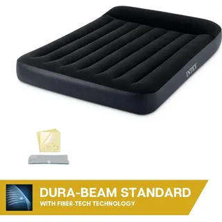 Intex Luftbett 191 x 137 x 25 cm Dura-Beam Standard Doppelbett (schwarz)