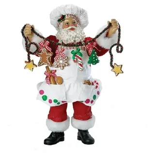 Kurt S. Adler Dekofigur C7400 - Weihnachtsmann "Koch Santa", -30cm/12"- (1 St)