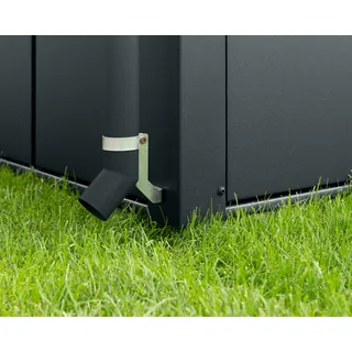 EcoStar Regenfallrohr (Anthrazitgrau)