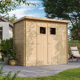 TIMBELA Gartenhaus Holz Gartenschuppen M310 2,63 m2