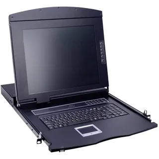 Value 19-Zoll-KVM-Konsole, 43 cm 17" TFT (16:9), VGA, USB, UK-Layout