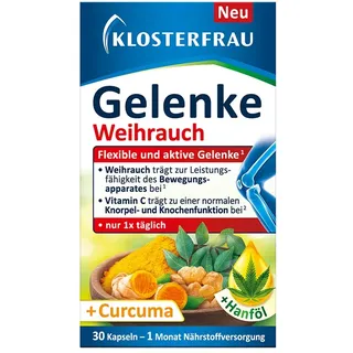 Klosterfrau Gelenke Curcuma 960 + Weihrauch 500 Kapseln 30 St.