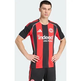 Adidas Eintracht Frankfurt 25/26 Heim Kurzarm-t-shirt - Black / Sge Red - S