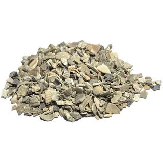Muschelschalen grob gemahlen 500g | Kalzium | Achatschneckenfutter, Schnecken, Schildkröten, Vögel, Reptilienfutter | Terrarium | Dekoration