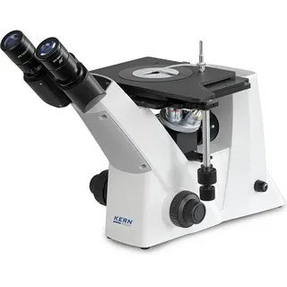 Kern Metallurgisches Mikroskop (Invers) OLM 170, Trino., 5/10/20/50×, 5W LED
