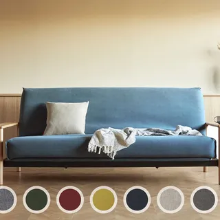 Innovation Balder Multifunktionales Klappsofa 140x200 cm / 561 Rot / Spring / ohne Bezug