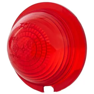 Hella 9EL 950 315-001 Lichtscheibe, Begrenzungsleuchte - Anbau - Lichtscheibenfarbe: rot