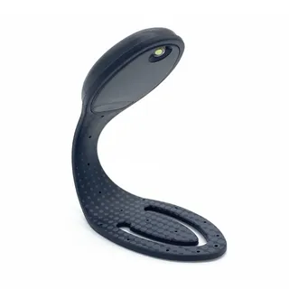 Bookchair Flexilight Leselicht (Black Dots) - schwarz - 2 in 1 Leselampe & Lesezeichen - LED Leselicht - Geschenk für Leser, Buchliebhaber - Deutsche Ausgabe