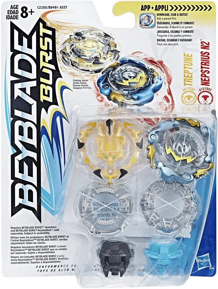 Beyblade Dual Pack: Treptune & Nepstrius N2