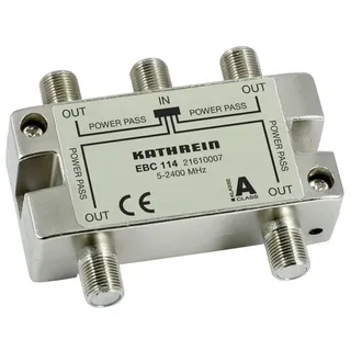 Kathrein F-Verteiler 4-fach 5-2400 MHz EBC 114