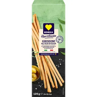 EDEKA Herzstücke Grissini All"Olio Di Oliva 2ST 125G'