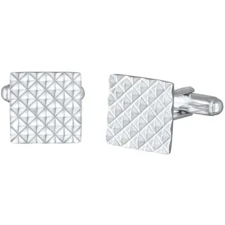 KUZZOI Klassisch Pyramiden Design 925 Silber silberfarben Herren 
