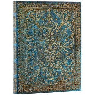 Paperblanks 12-Monatskalender. 2026 Azurblau Ultra Tag