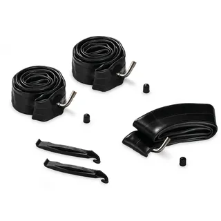 hauck Kinderwagen Schlauch Set 2x 12 Zoll & 1x 10 Zoll Durchmesser inkl. Reifenheber, Reifenschlauch Kompatibel mit Dreirad Buggy Rapid 3 Air (Pushchair Repair Kit 3WS,