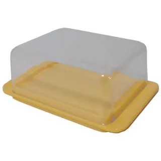 Sonja PLASTIC Butterdose mit Deckel - DDR Produkte - für Ostalgiker - Ossi Produkte