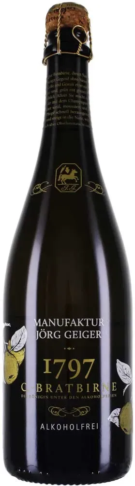 Manufaktur Jörg Geiger  Manufaktur Jörg Geiger C-Bratbirne (alkoholfrei) Albarino Deutschland