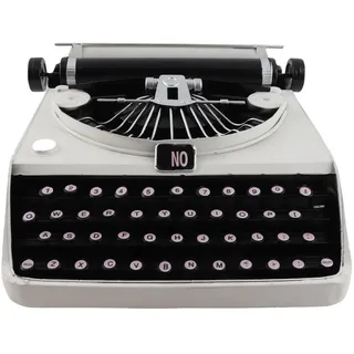 Vintage-Schreibmaschinenmodell, Retro-Schreibmaschinendekoration, Antikes Schreibmaschinen-Bauset, Tragbare Manuelle Requisiten, Heimdekorationsornament für Zuhause, Büro, Studio