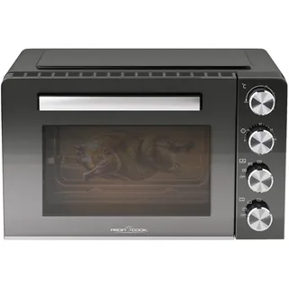 Proficook Minibackofen Multifunktion, Sichtfenster, Umluft-Funktion, stufenloser Temperaturregler