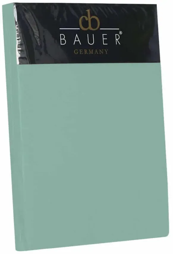 Curt Bauer Mako-Satin Spannbetttuch - 90x200cm	pistazie