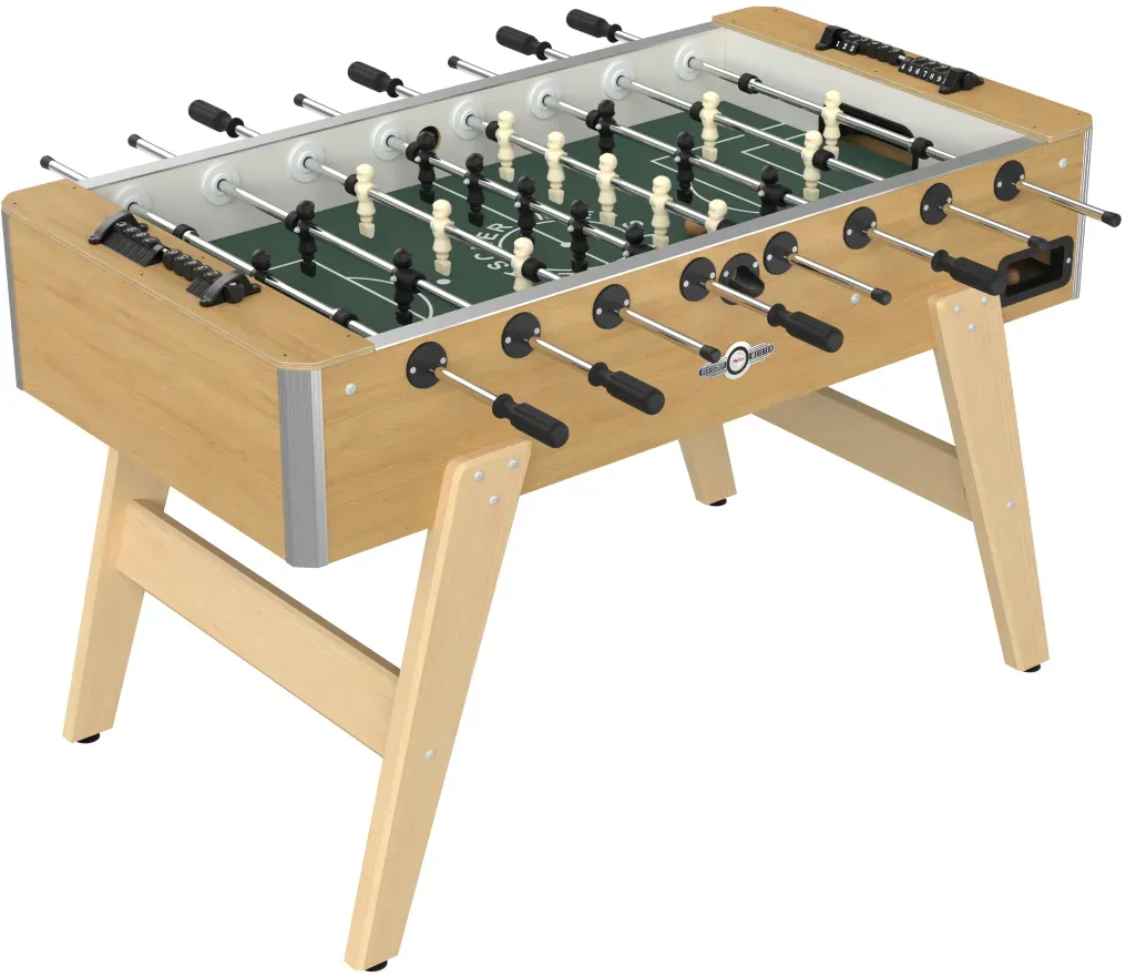Deutscher Meister Tischfußball Kickertisch "PROFILINE 2.0",buche,