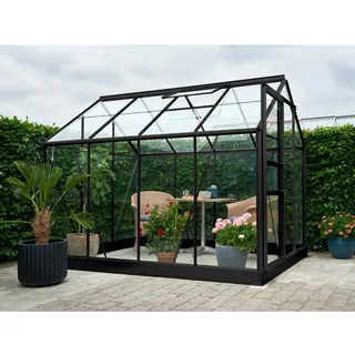 Alu schwarz ESG 3 mm 5 m2 inkl. Fundamentrahmen