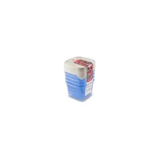Curver Fresh & Frozen 5-teiliges Set blau 10,5 x 10,5 x 14 cm 0,45 l