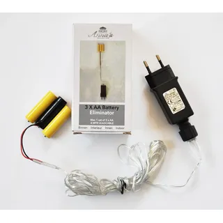 coen bakker Batterie Adapter 1x3 AA Batterien 4.5V Wandler 4m Kabel