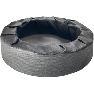 Schwimminsel Teich Rund, 18 cm/27 cm Teichpflanzen Korb, Schwimmender Teichpflanzer, Wasser schwimmende Blumeninsel, gewebter Stoff Gartenteich Pflanzer, Pflanzentopf für Wassermerkmale und Gärten