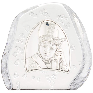 Crystaljulia Briefbeschwerer, Bleikristall, transparent, 11,5 cm