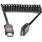 Atomos HDMI A auf HDMI A Kabel HDMI 2.0 Spiralkabel 30-60 cm