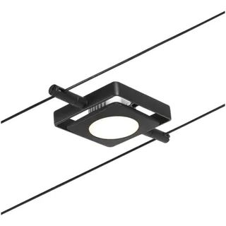 Paulmann CorDuo LED Seilsystem MacLED Einzelspot 250lm 4,5W 3000K 12V Schwarz