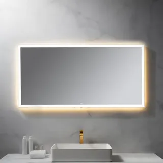 Neoro n50 Metal Touch Lichtspiegel B: 140 cm, mit umlaufender Beleuchtung, direkt + indirekt, BN0030MI,