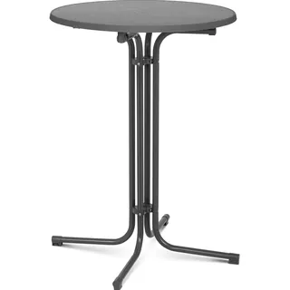 Royal Catering Stehtisch - 80 cm grau -