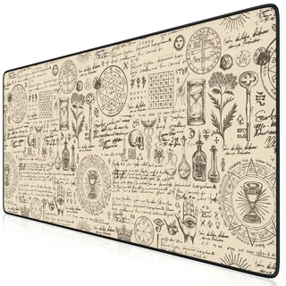 Titanwolf Gaming Mauspad, 900 x 400mm XXL Mousepad, verbessert Präzision & Geschwindigkeit, Alchemy