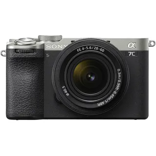 Sony Alpha 7C II Kit (ILCE-7CM2LS) Vollformat Kamera mit Objektiv 28 - 60 mm, 7,5 cm Display Touchscreen, WLAN