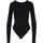 Ladies Longsleeve Body Frauen Langarmshirt schwarz L L