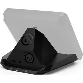 Elgato XLR Dock – Für Stream Deck +, XLR-auf-USB-Mikrofonschnittstelle, anpassbarer Audiomixer, 75 dB Verstärkung/Phantomspeisung/Clipguard – Mac/PC, Stream Deck nicht im Lieferumfang enthalten