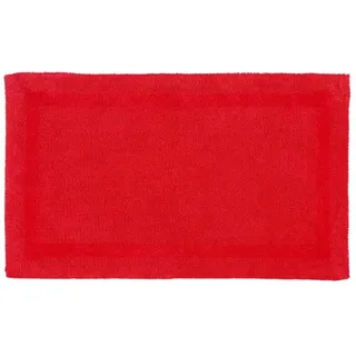 Homescapes Badteppich Rot 120 x 70 cm