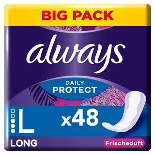 Always Daily Protect Long für Slip, 48 St.