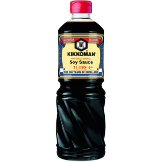 KIKKOMAN - Sojasoße (Pet) - (1 X 1 LTR)
