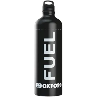 Oxford Kraftstoffflasche 1 l, tragbarer Motorrad-Kraftstoffbehälter, Schwarz