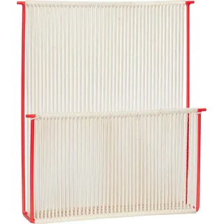 Hübsch Zeitschriftenhalter String, Zeitschriftenregal für die Wand,