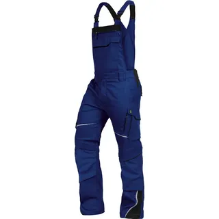 Leibwächter Latzhose kornblau/schwarz Gr. 64 - 64