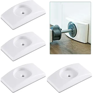 Goldge 4 Stück Wandschutz für Türgitter Treppengitter Wandschutzpads Ohne Bohren für Kindersicherung