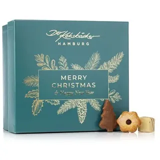 DER KEKSBÄCKER Weihnachtsmischung 8 versch. Sorten teilweise mit Alkohol Inhalt 1.000g