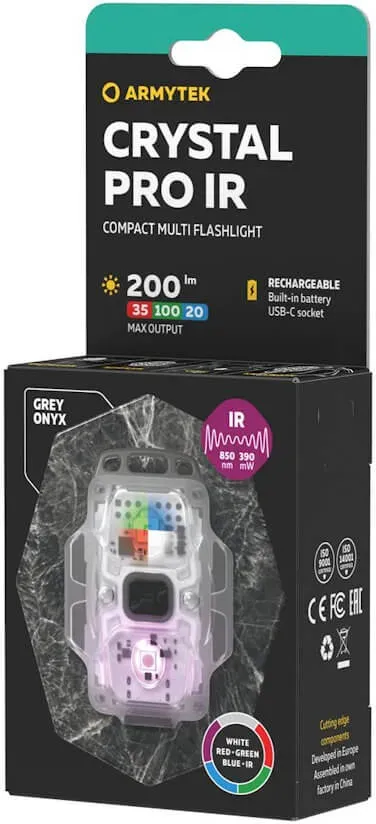 Armytek Crystal PRO IR WRGB Mini Stirnlampe