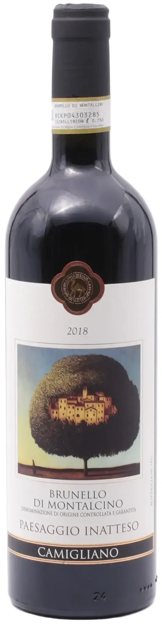 Camigliano Brunello di Montalcino PAESAGGIO INATTESO BIO DOCG 2018