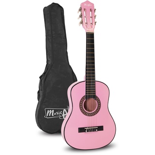 Music Alley MA-51 Classical Acoustic Guitar Kids Guitar and Junior Guitar Pink