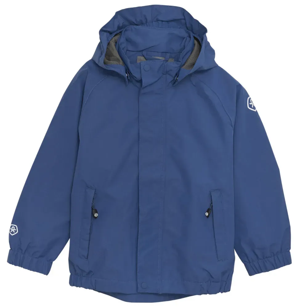 ColorKids Shell Jacke Kinder - blau-794 / 164